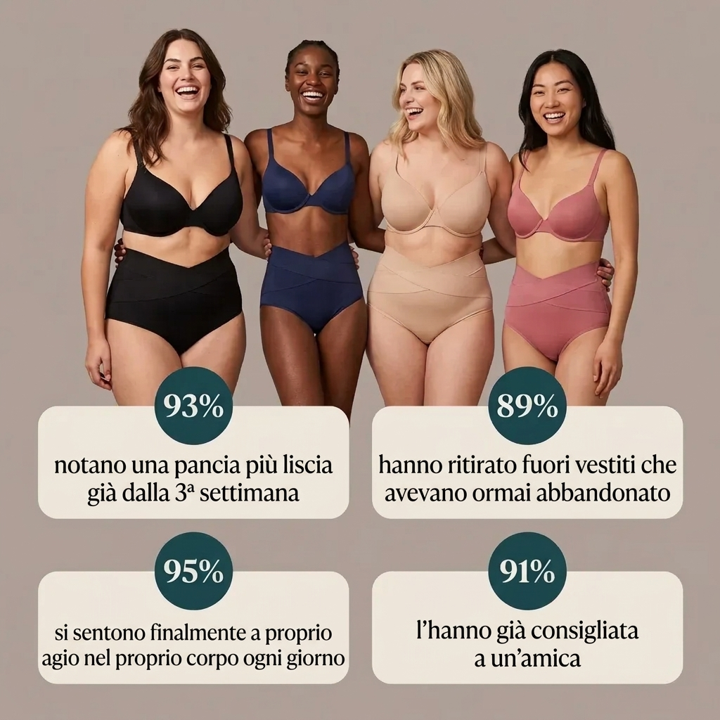 Culotte Post-Parto — Compressione 360°