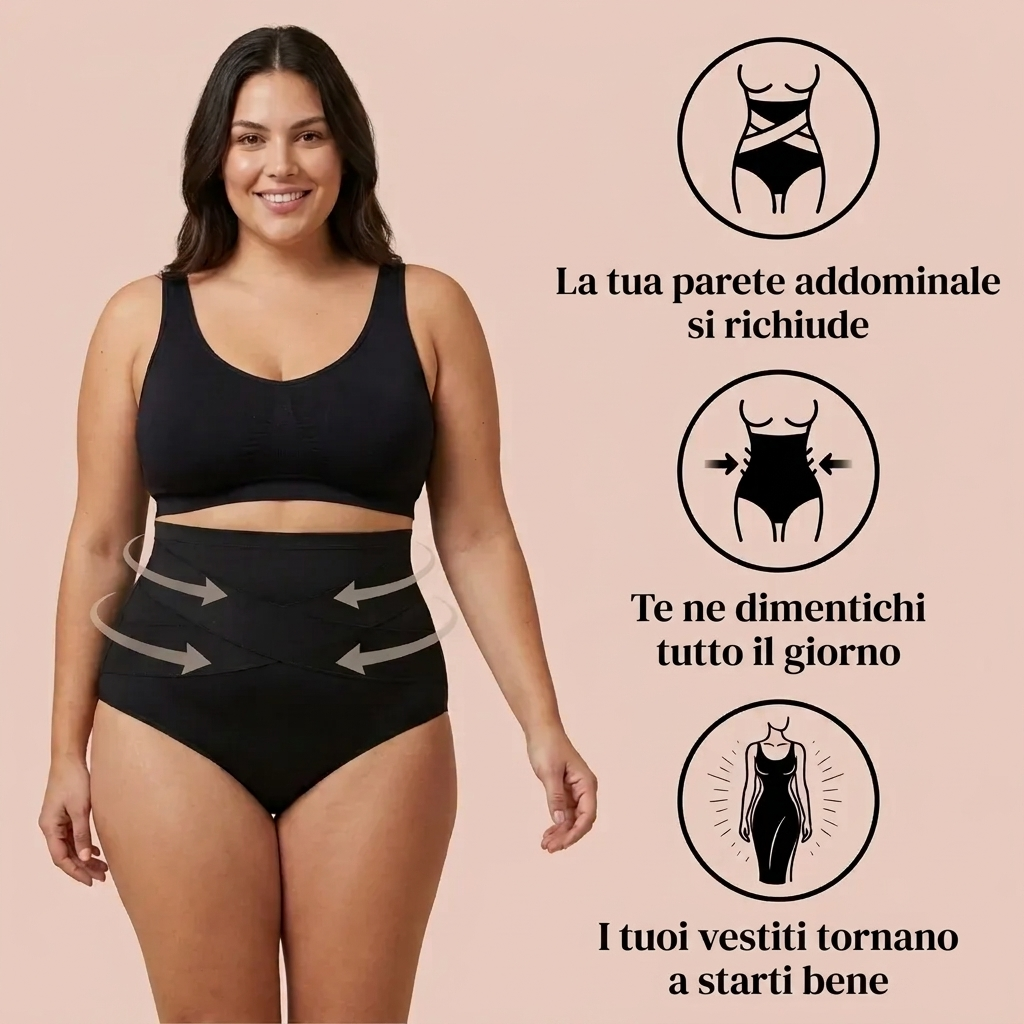 Culotte Post-Parto — Compressione 360°