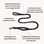AnimoPaw Laisse élastique Chien