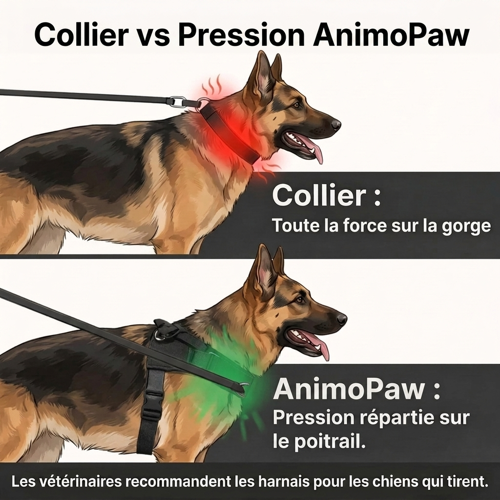 AnimoPaw Harnais anti-tirage