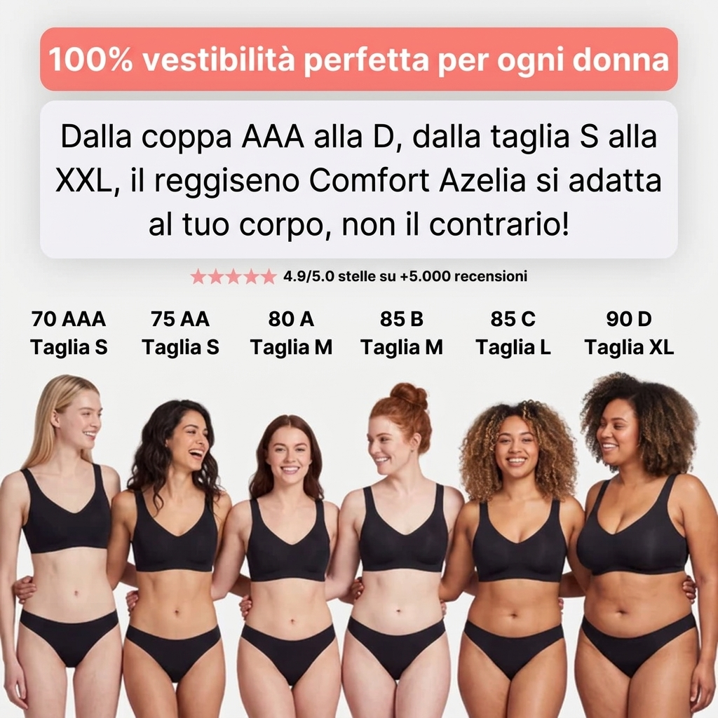 Reggiseno Comfort Azelia Senza Cuciture e Senza Ferretto