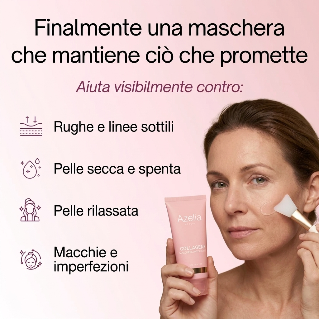 Azelia Maschera Illuminante al Collagene
