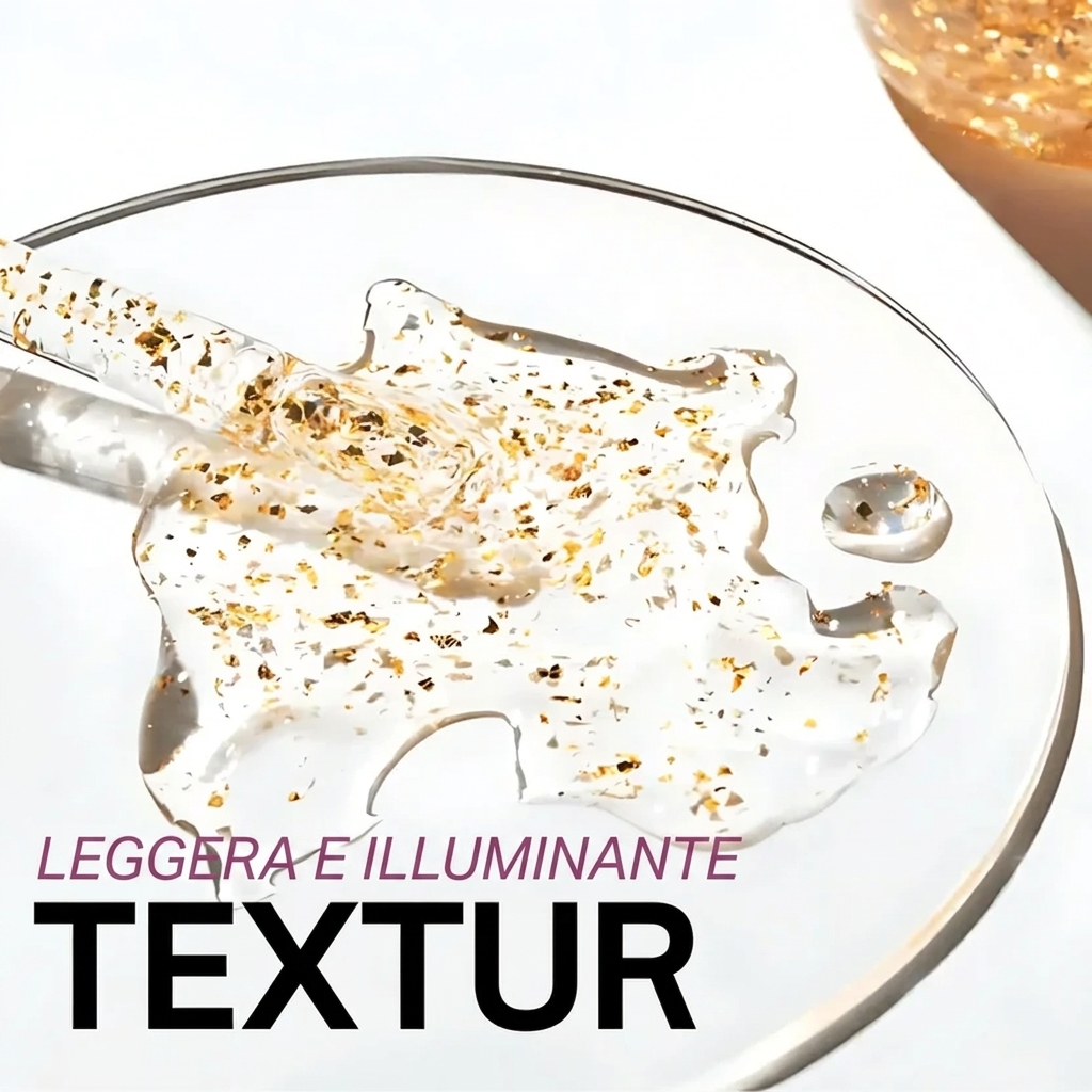 Siero viso all'Oro 24K