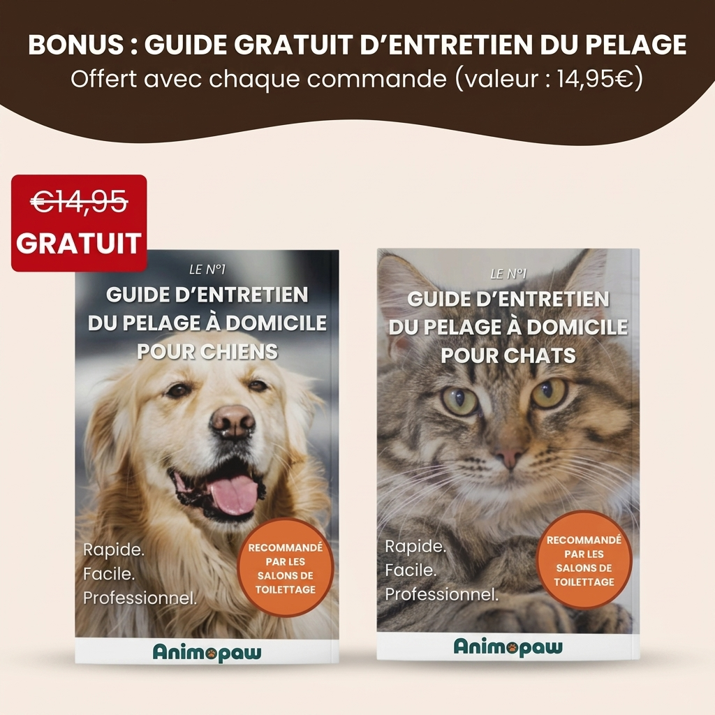 VapoBrosse AnimoPaw® | Brosse de Toilettage Professionnelle pour Animaux de Compagnie